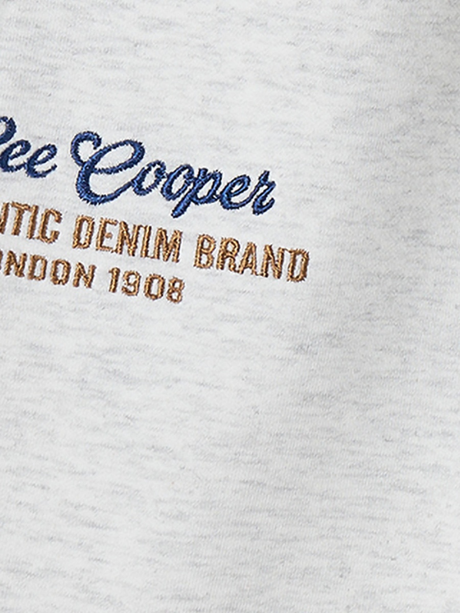 Hooded Neck Long Sleeves Hoodie and Joggers Set with Logo Embroidery