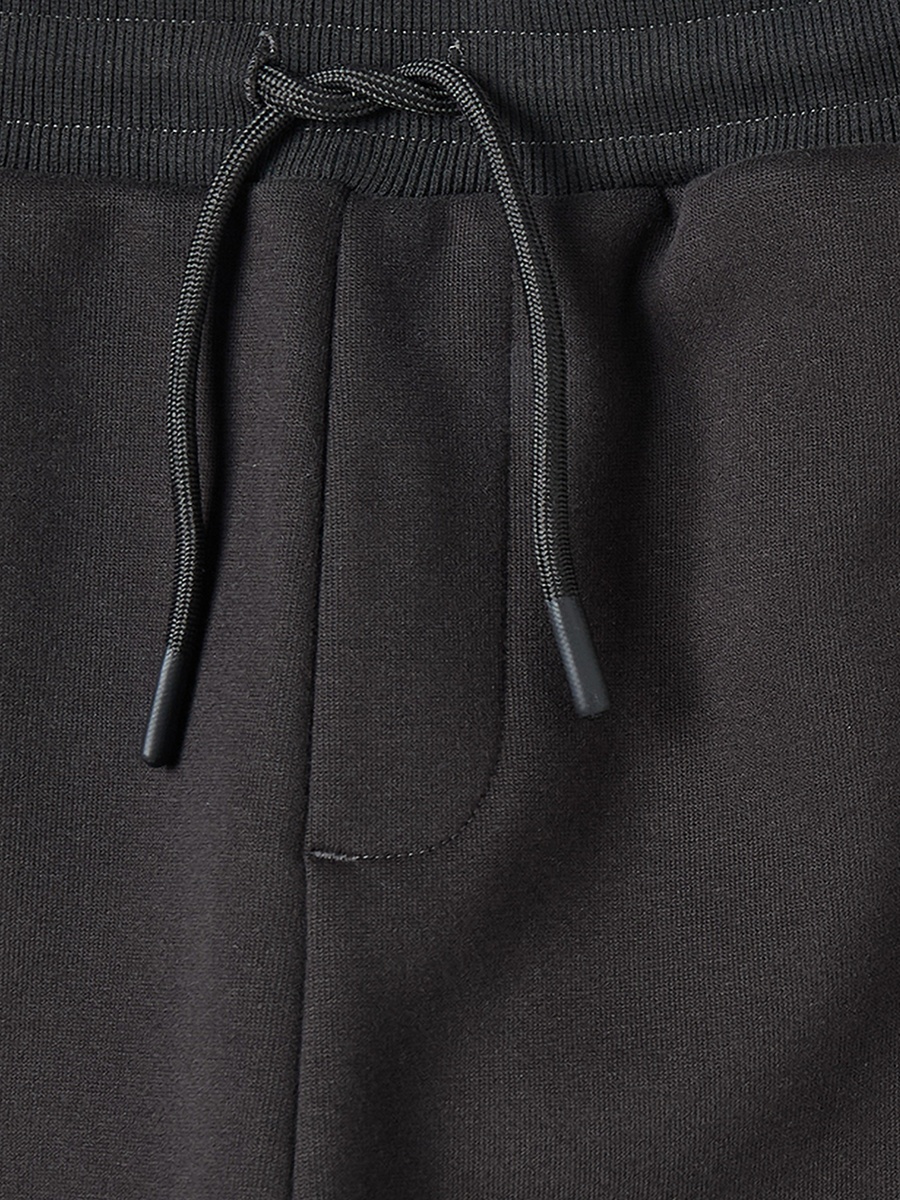 Crew Neck Long Sleeves Sweatshirt and Joggers Set with Contrast Piping