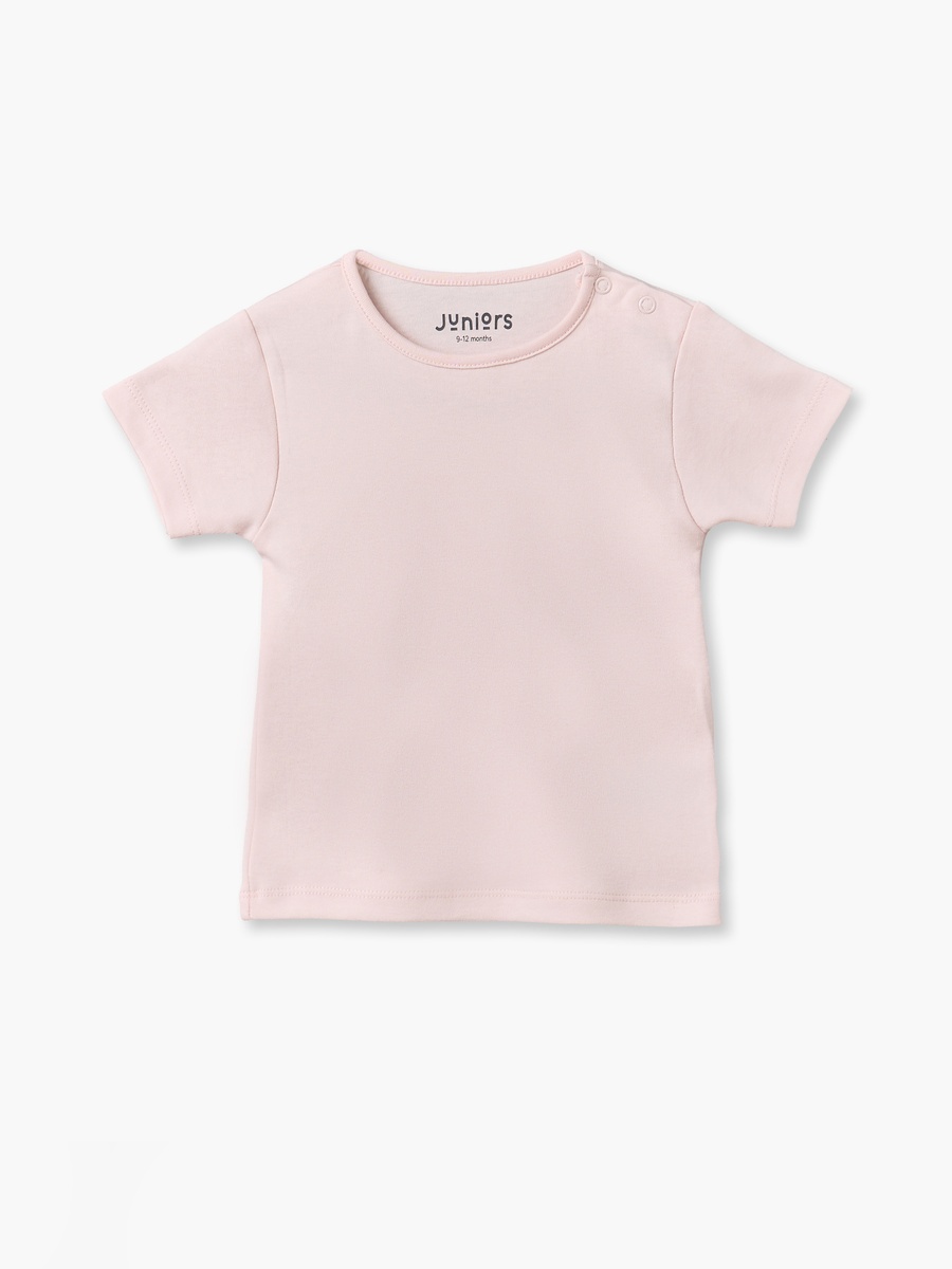 Crew Neck Short Sleeves T-Shirt and Dungaree Set with Floral Print