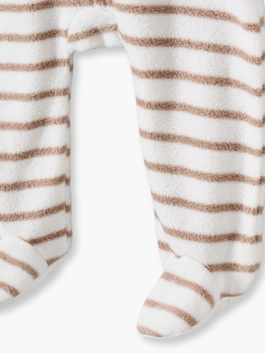 Pack of 2 Crew Neck Long Sleeves Sleepsuit with Teddy Bear Print