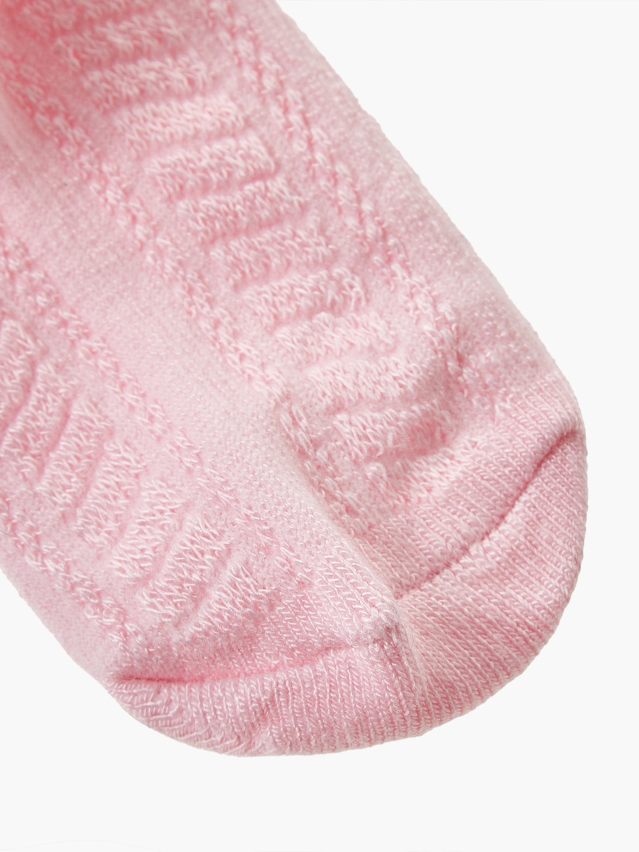 Pack of 2 Baby Girls Socks with Lace Trim