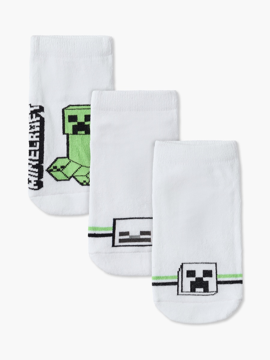 Pack of 3 Ankle Length Socks with Gaming Print
