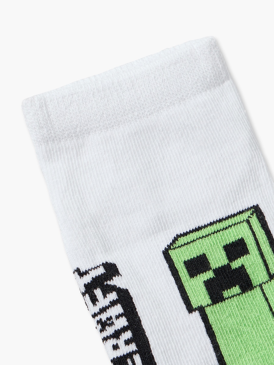 Pack of 3 Ankle Length Socks with Gaming Print