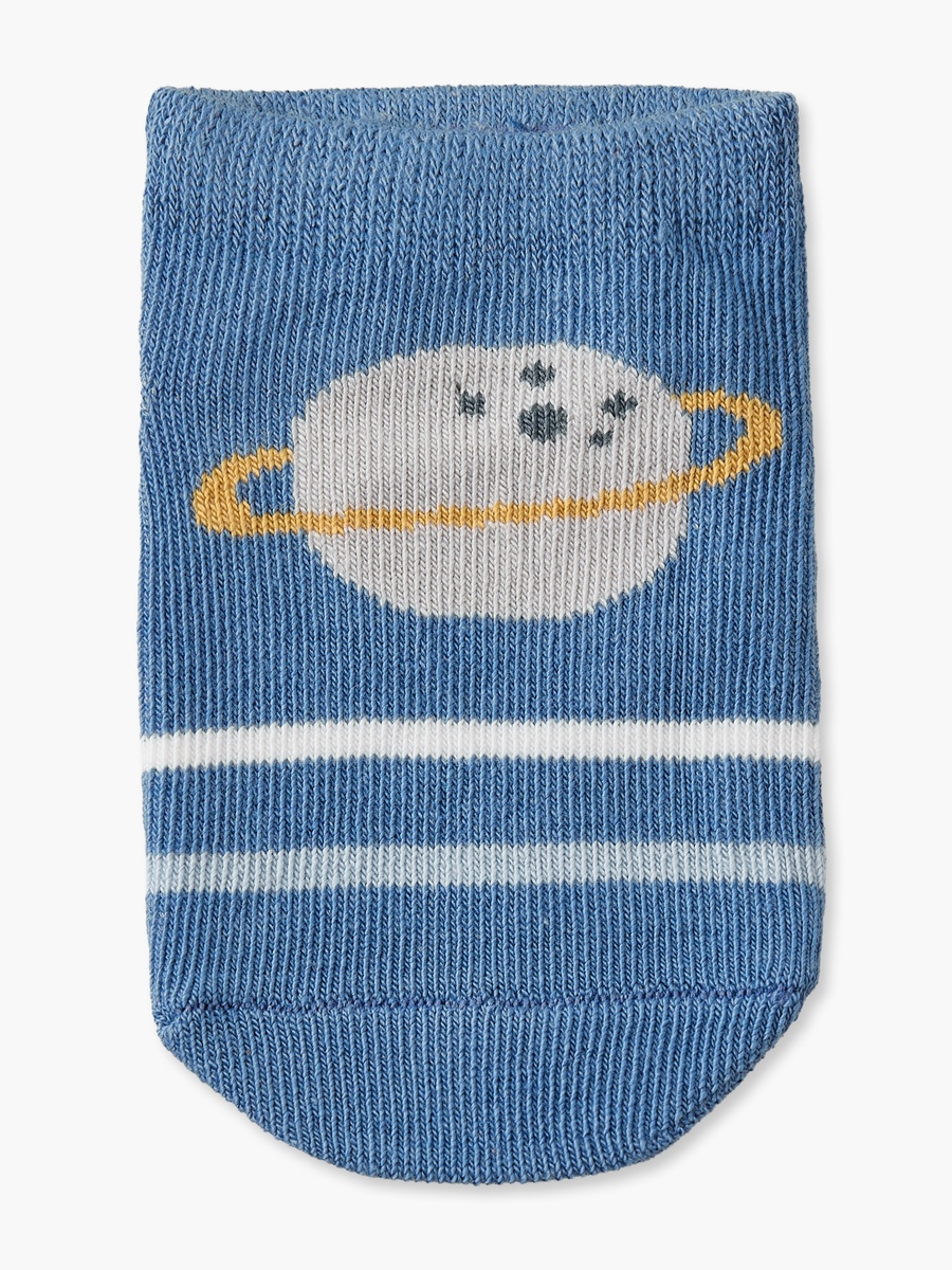 Pack of 5 Baby Girls Socks Space Print