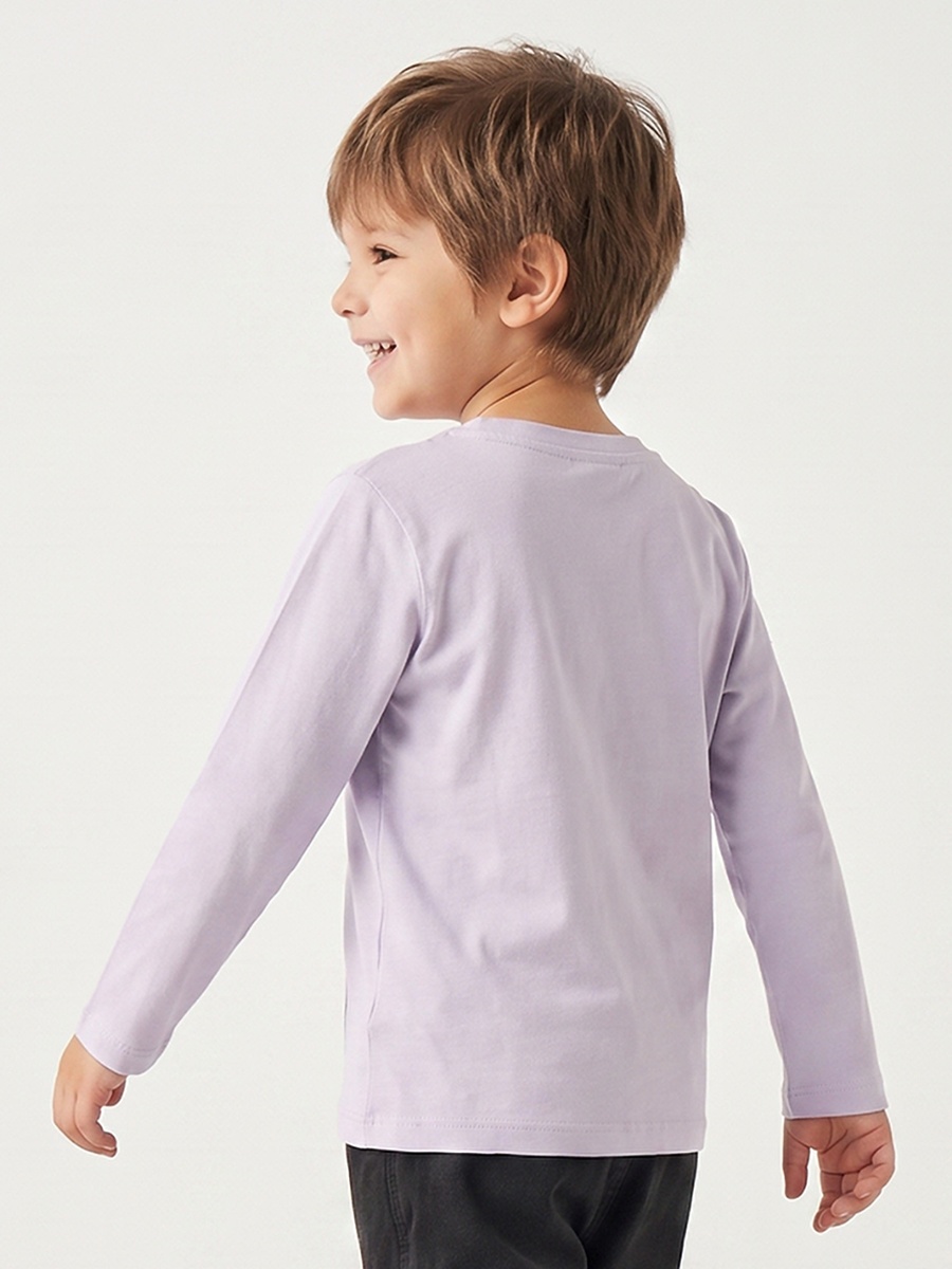Crew Neck Long Sleeves T-Shirt with Graphic Print