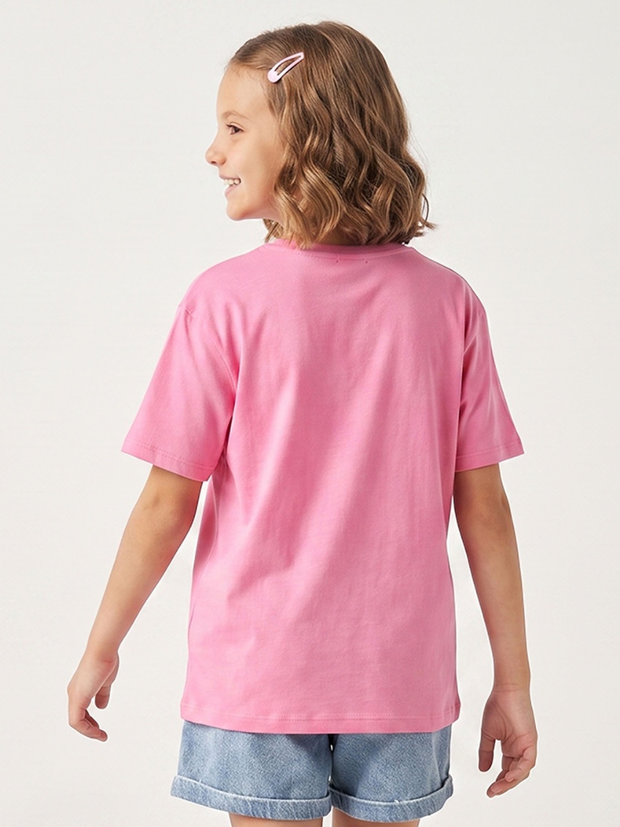 Crew Neck Short Sleeves T-Shirt with Graphic Print