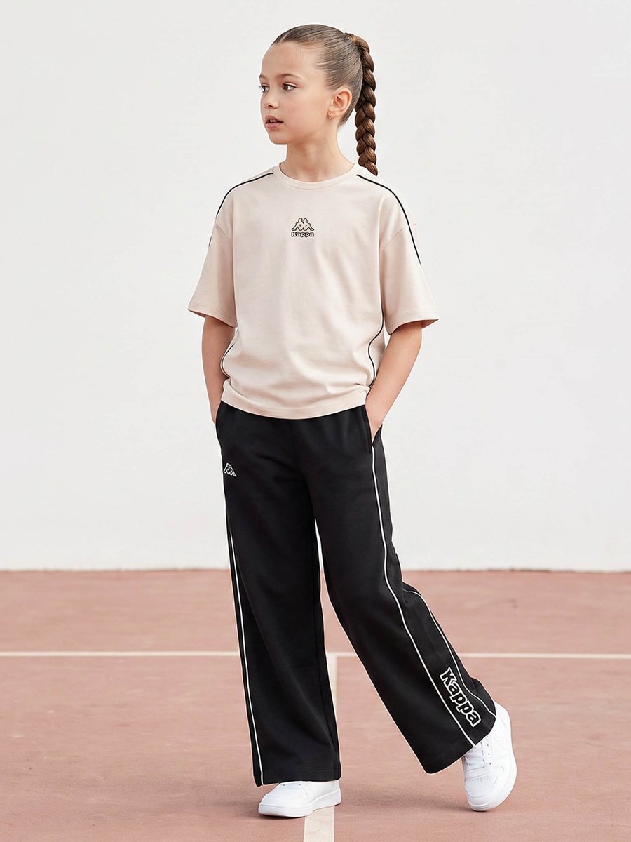 Crew Neck Short Sleeves T-Shirt with Logo Print