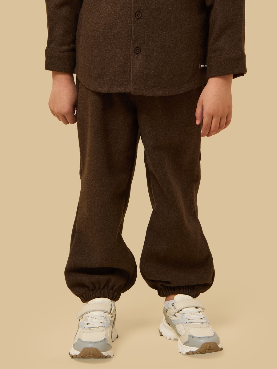 Felt Shirt and Joggers Set