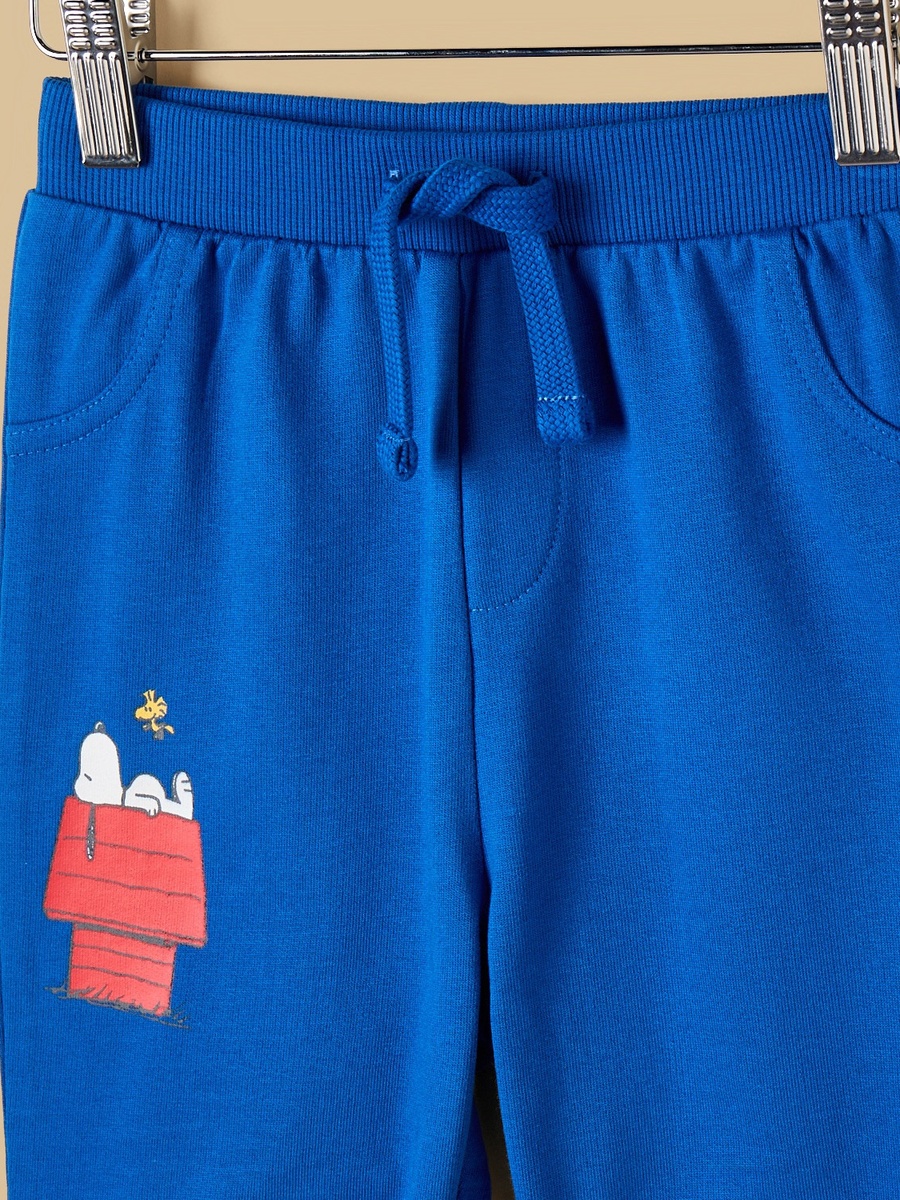Peanuts Print Sweatshirt and Joggers Set