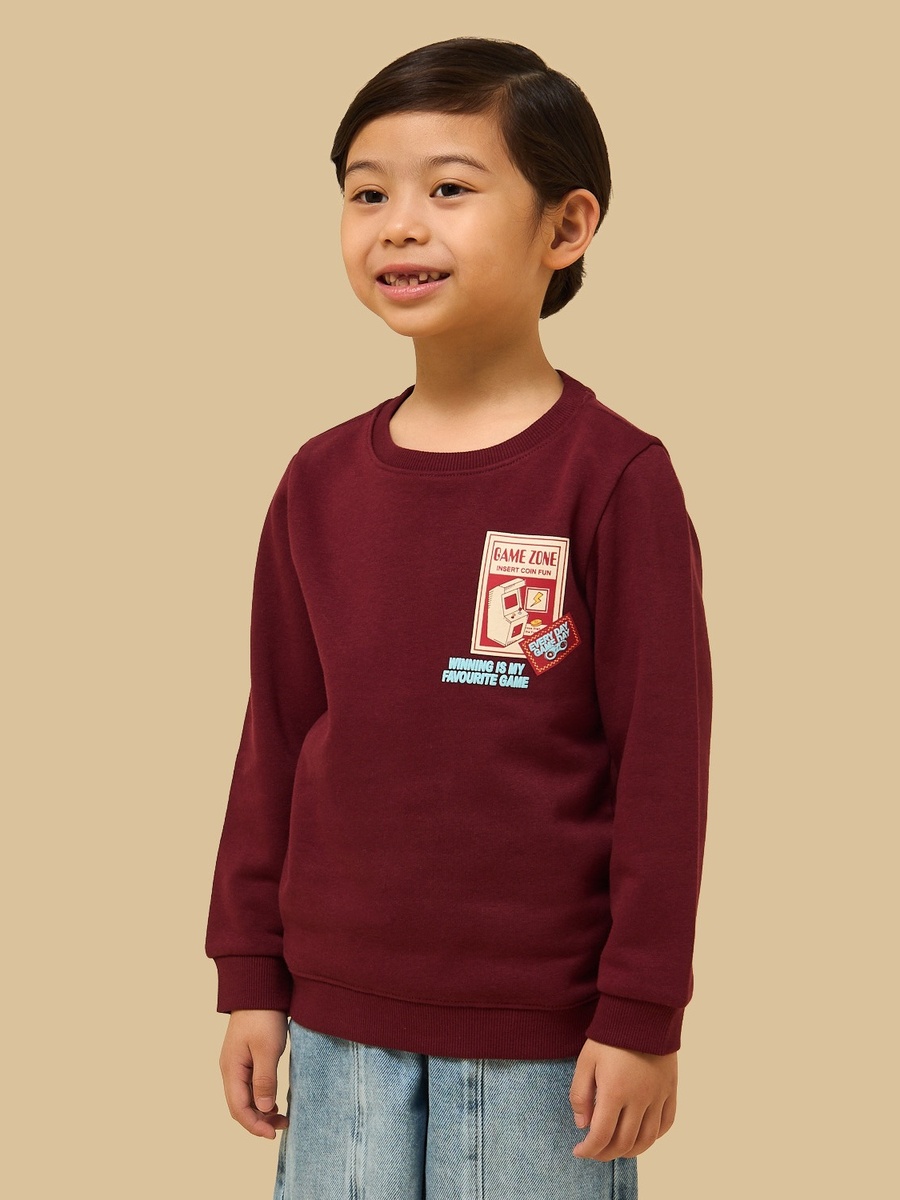 Gaming Print Sweatshirt