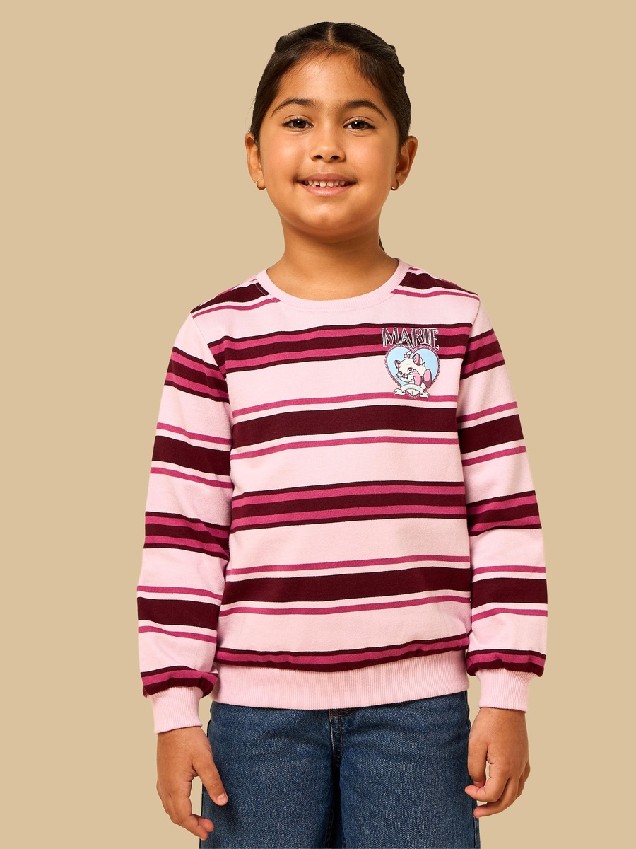 Marie Print Regular Fit Sweatshirt