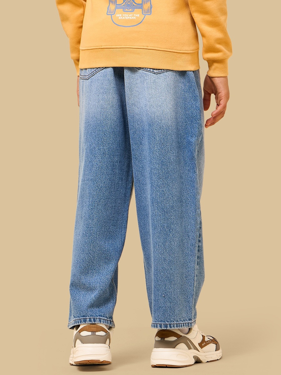 Skater Print Jeans