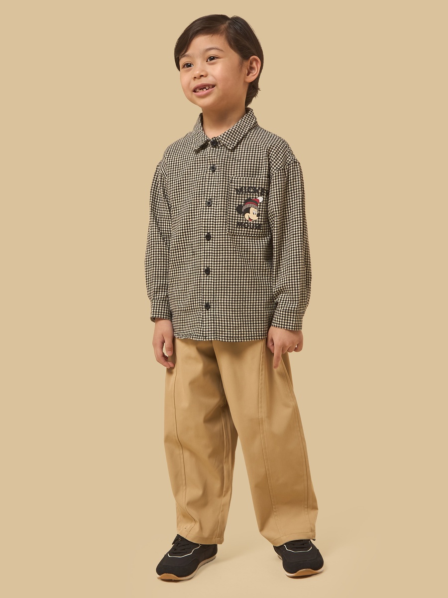 بنطال سهل الارتداء بأجزاء متباينة
