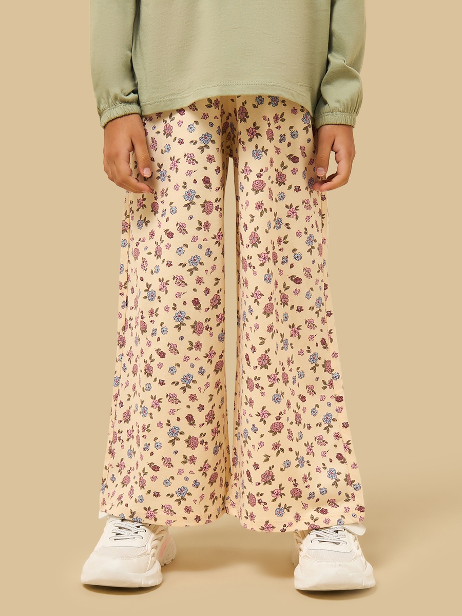 Pack of 3 - Assorted Print Wide Leg Pants