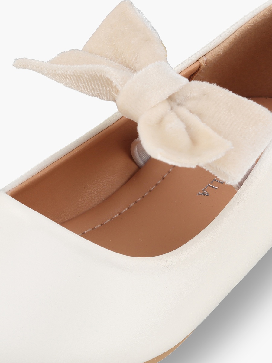 Girls Bow Ballerina Shoes