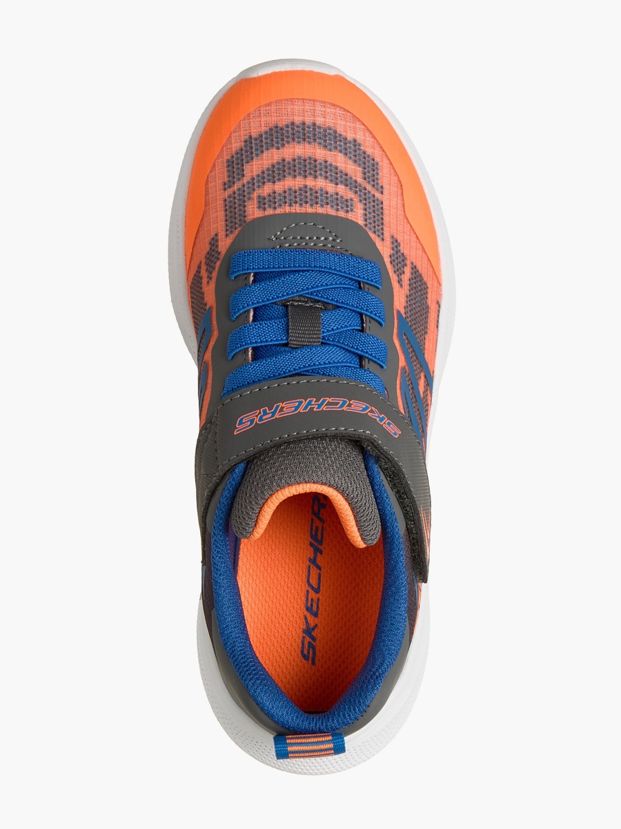 Boys Microspec Velocity Hook and Loop Ankle Sneakers