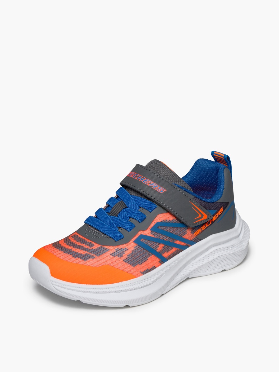 Boys Microspec Velocity Hook and Loop Ankle Sneakers