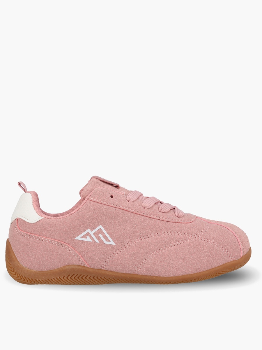 Girls Long Print Lace-Up Ankle Sneakers