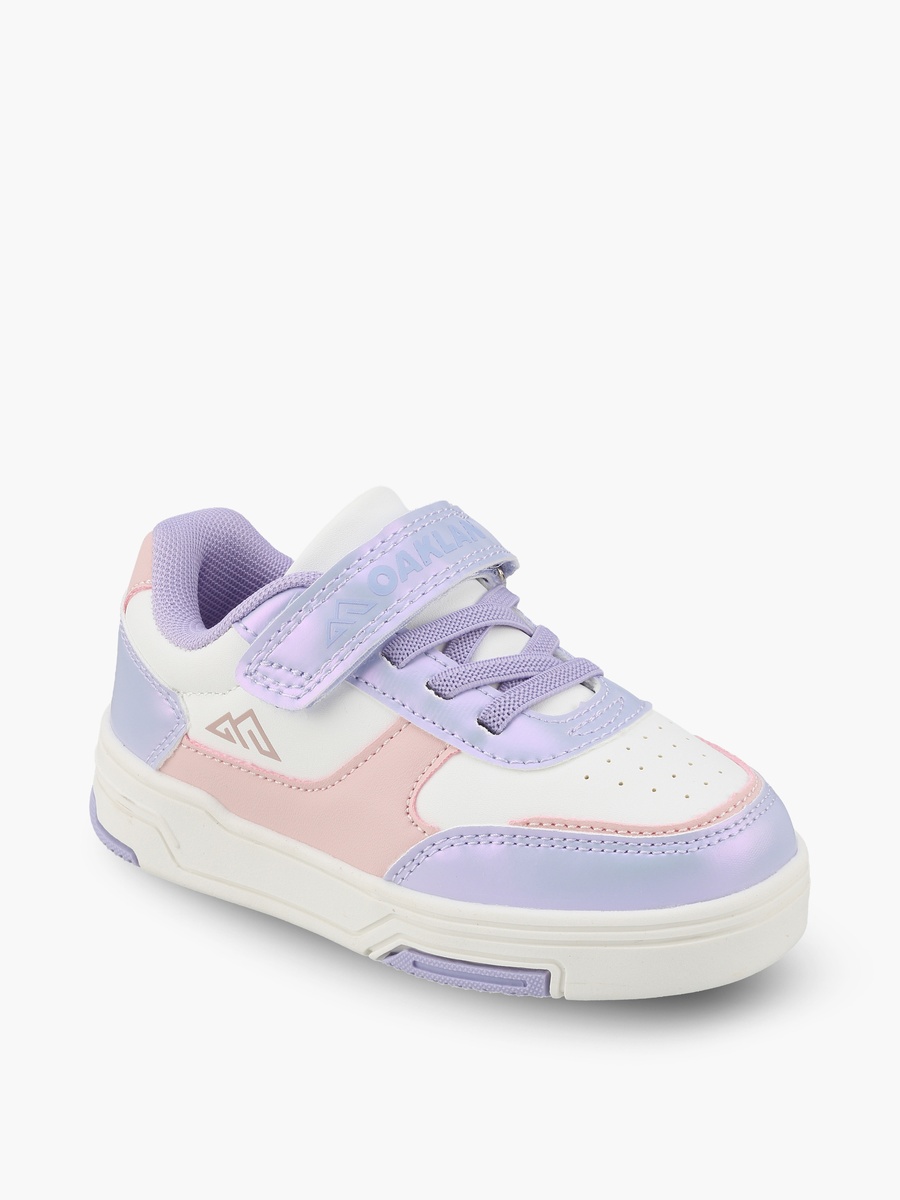 Ankle Sneakers With Colourblock Design