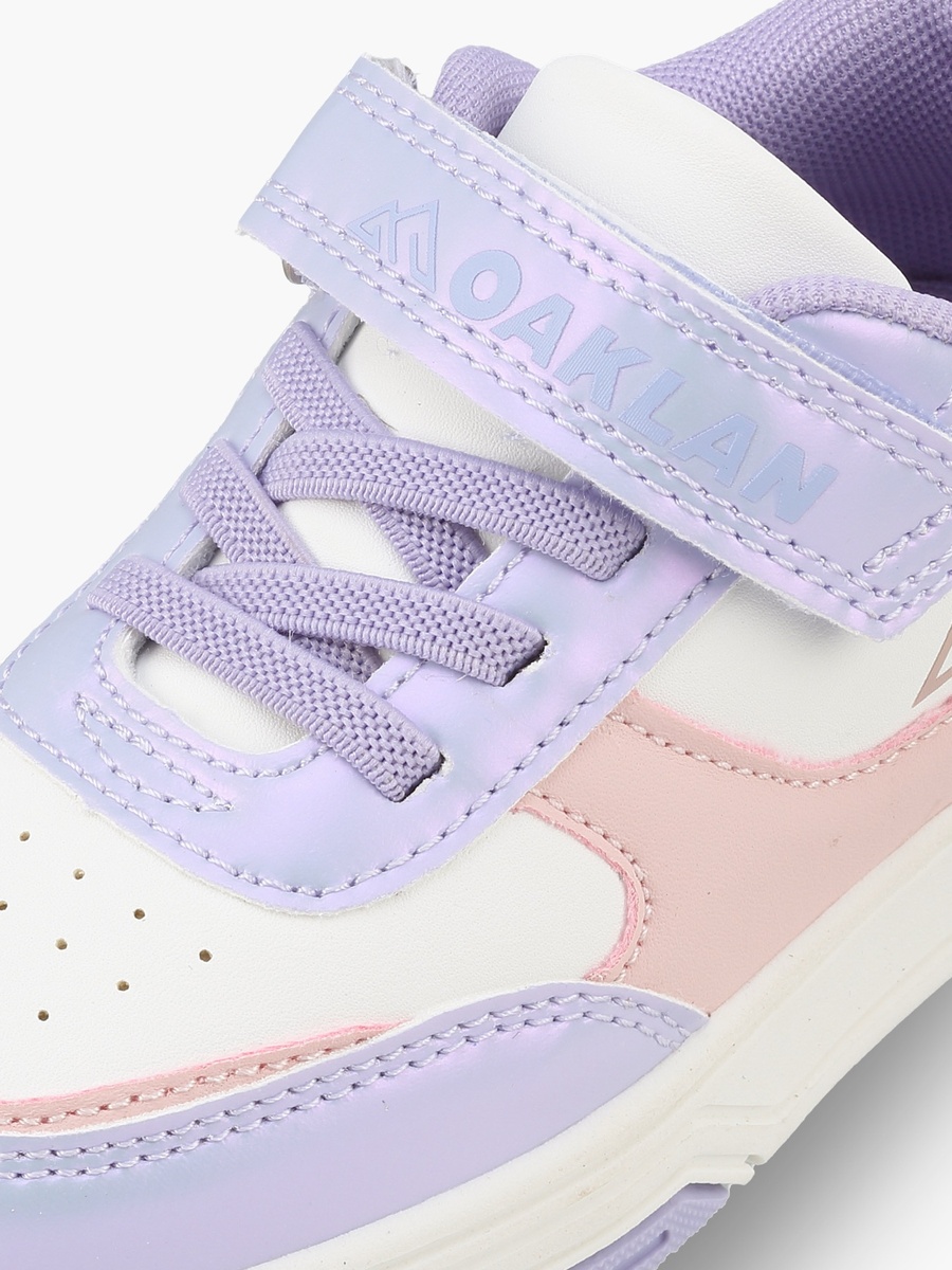 Ankle Sneakers With Colourblock Design