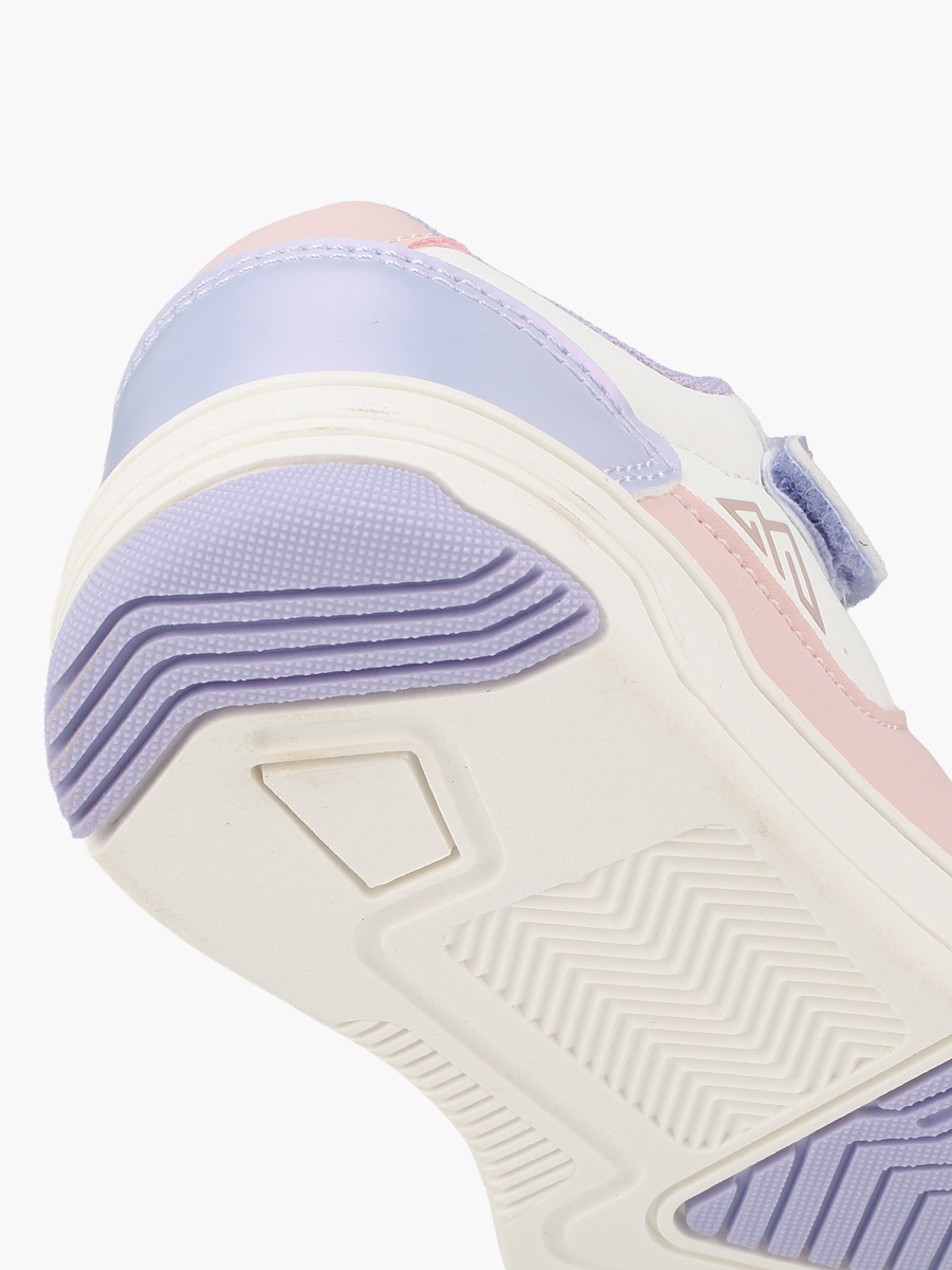 Ankle Sneakers With Colourblock Design