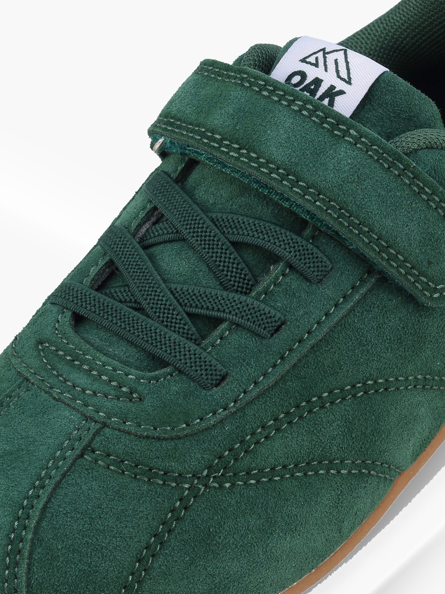 Boys Logo Print Hook and Loop Sports Shoes