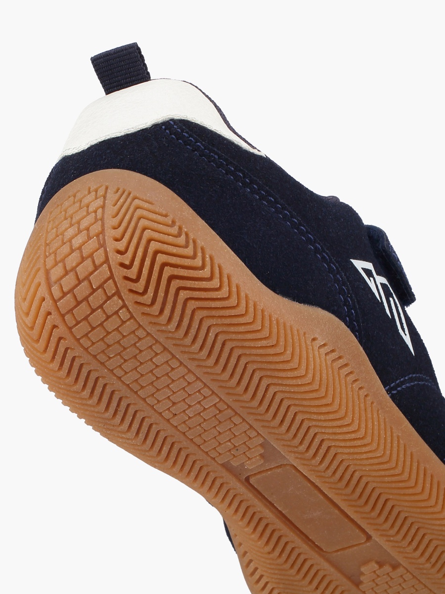 Boys Logo Print Hook and Loop Sports Shoes