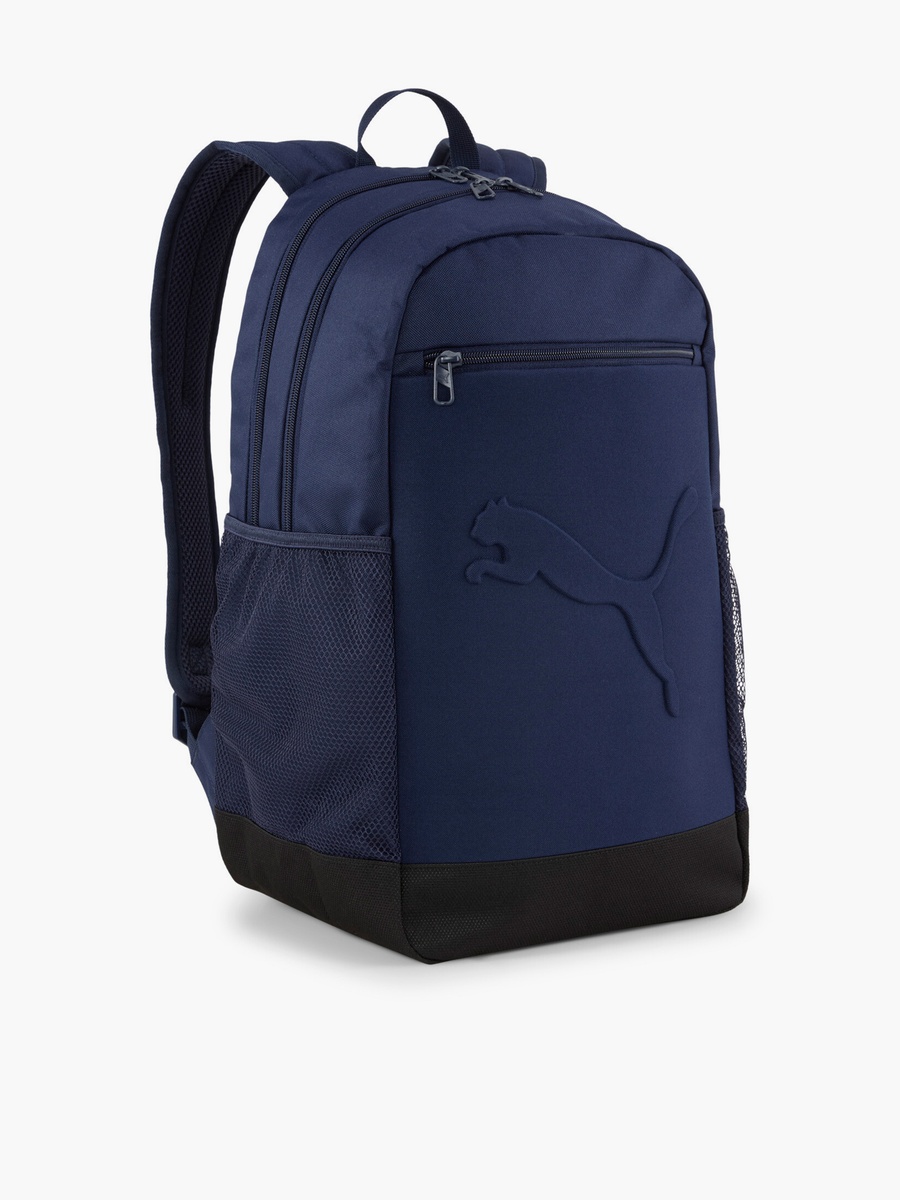 Logo Embossed Backpack With Padded Straps