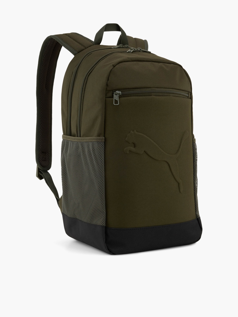 Logo Embossed Backpack With Laptop Sleeve