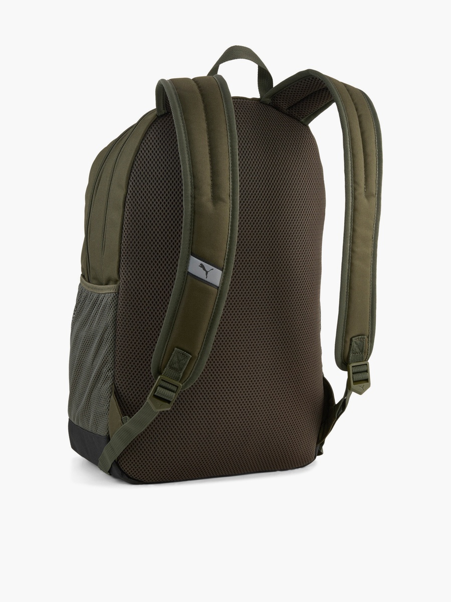 Logo Embossed Backpack With Laptop Sleeve