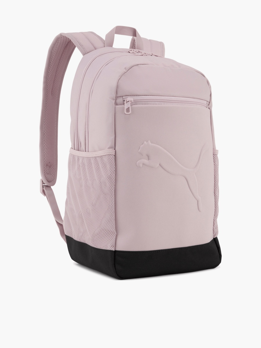 Logo Embossed Backpack With Laptop Sleeve