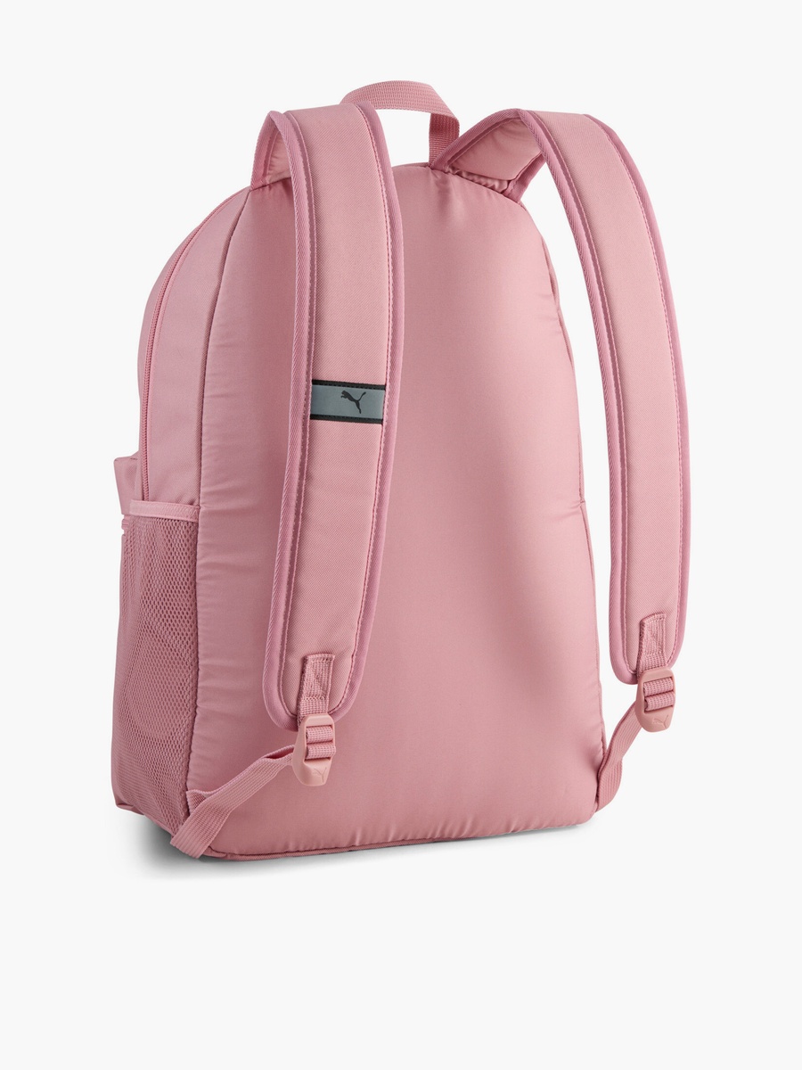 Logo Print Backpack With Padded Straps