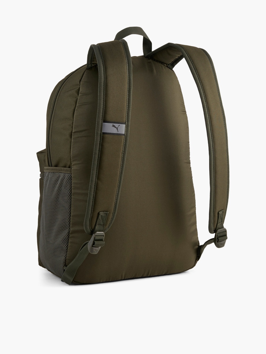 Logo Print Backpack With Padded Straps