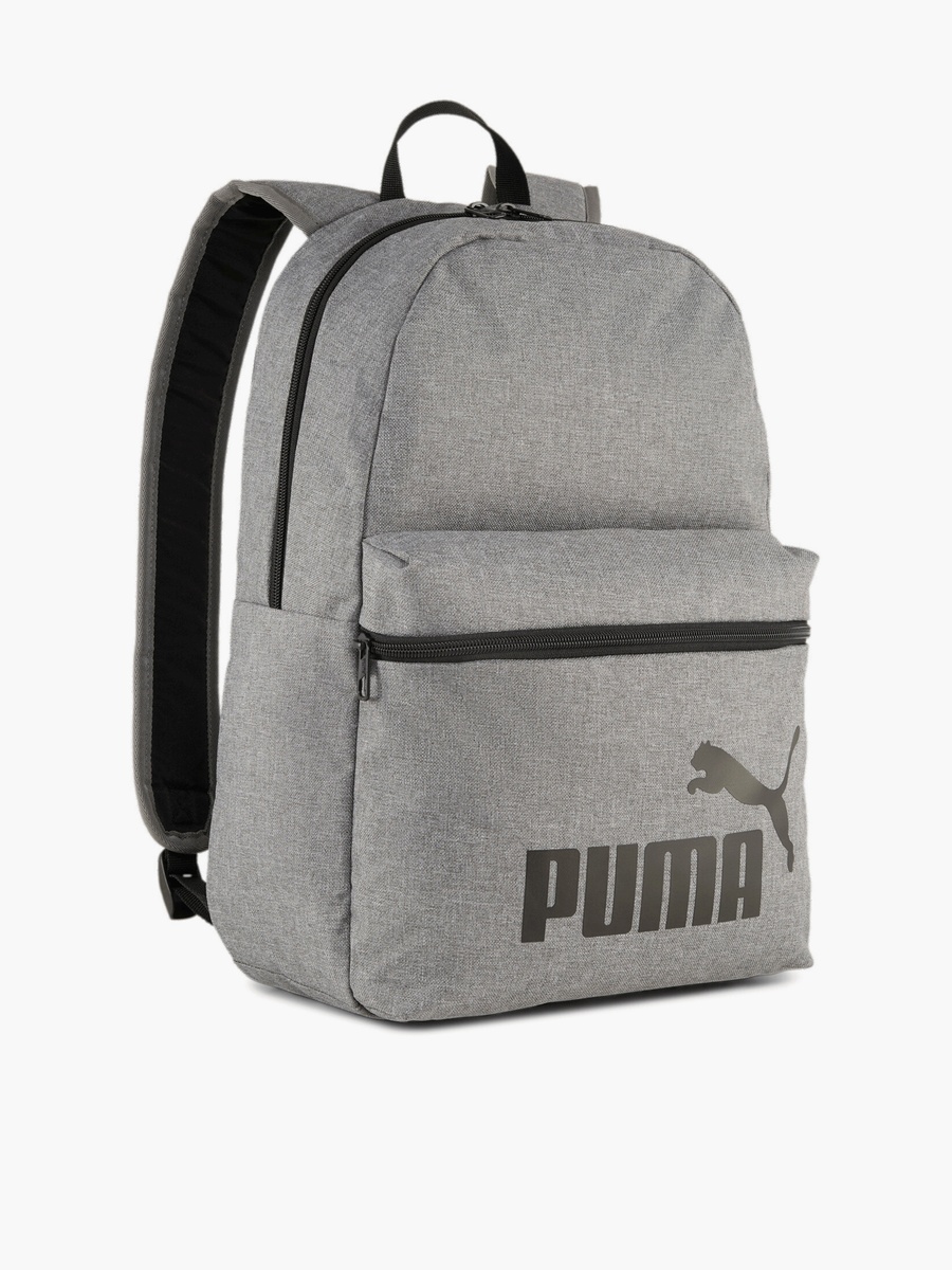 Logo Print Backpack With Padded Straps