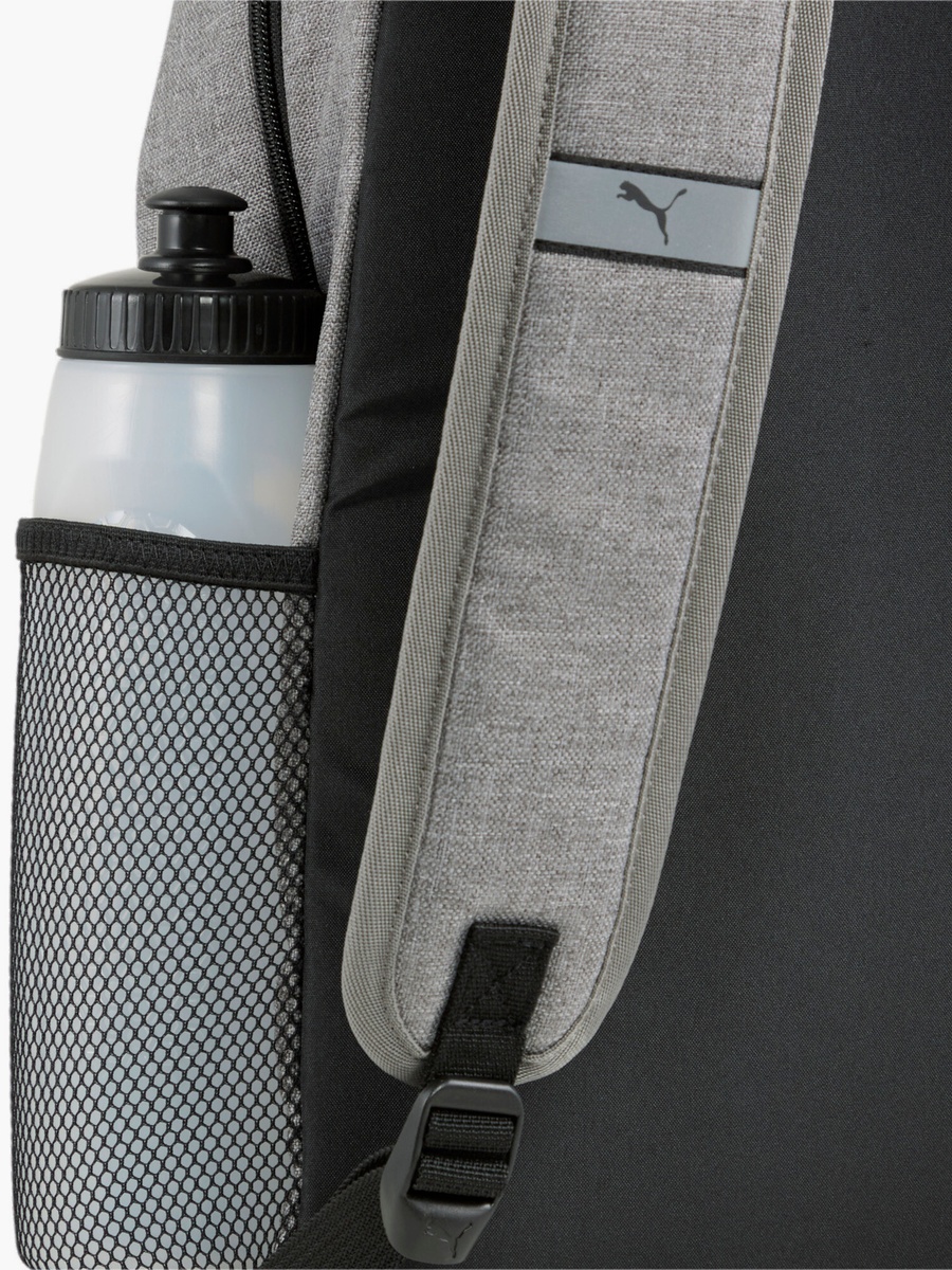 Logo Print Backpack With Padded Straps