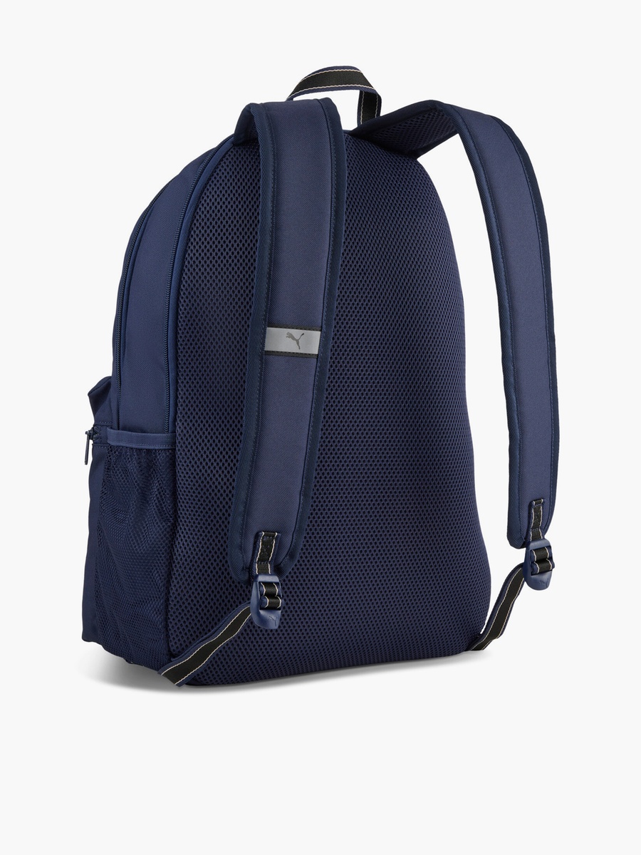 Logo Print Backpack With Front Pocket