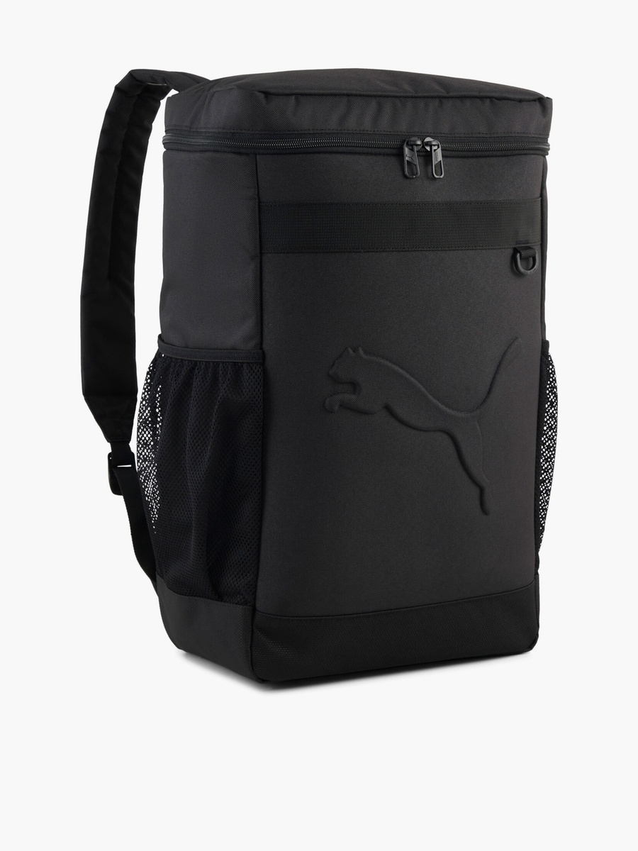 Logo Embossed Backpack With Laptop Compartment
