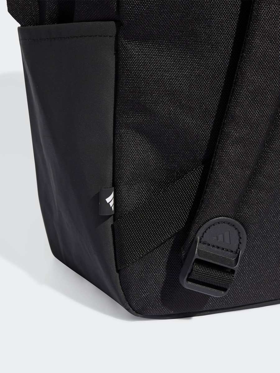 Logo Print Backpack With Padded Strap - 27 L