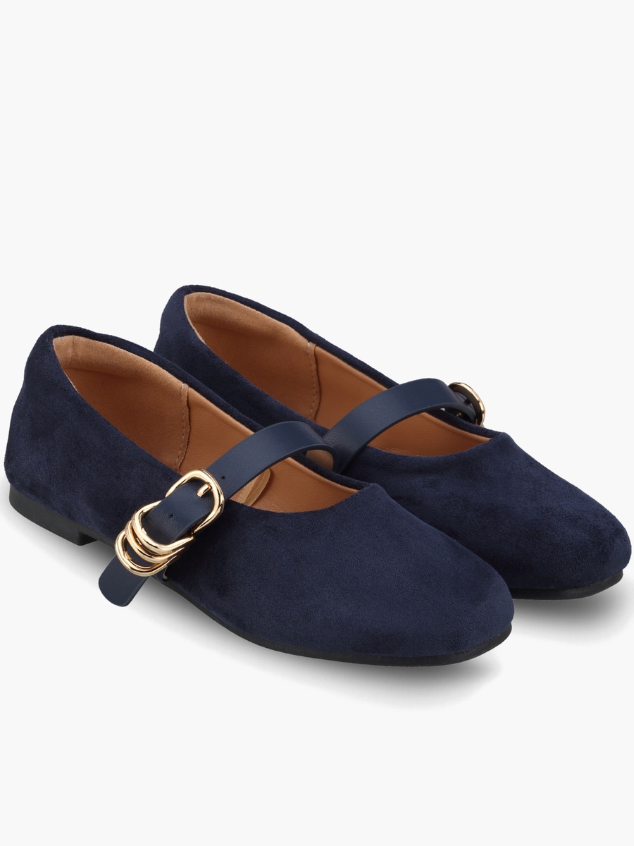 Girls Textured Mary Jane Shoes