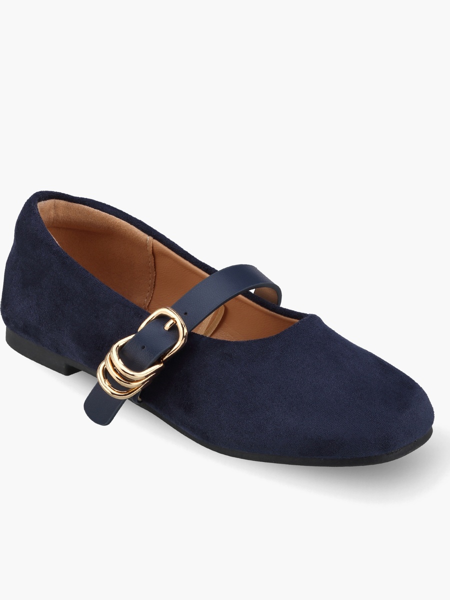 Girls Textured Mary Jane Shoes