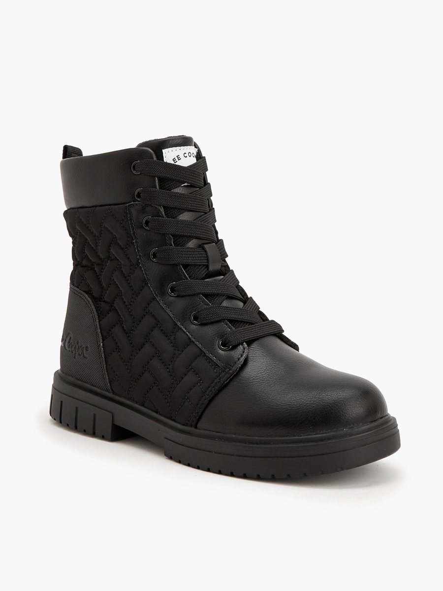 Girls Lace-Up Ankle Boots