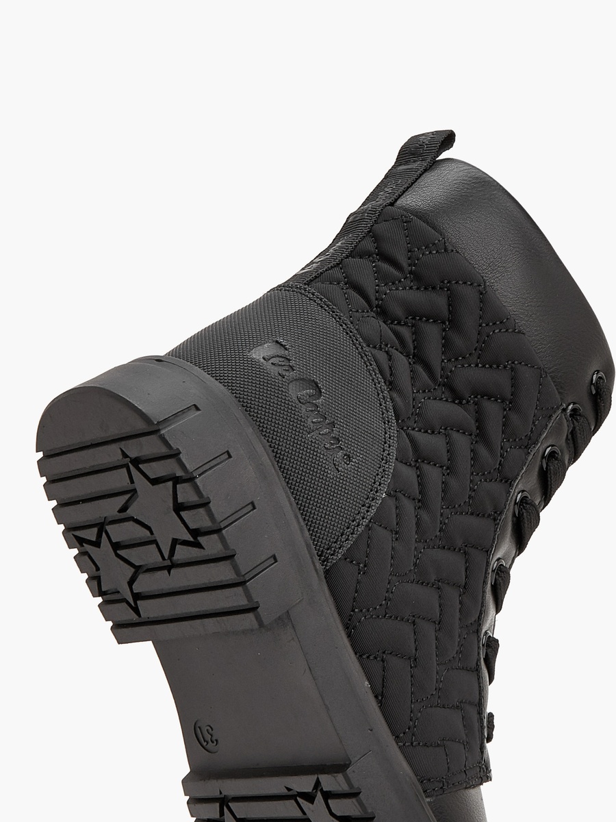 Girls Lace-Up Ankle Boots