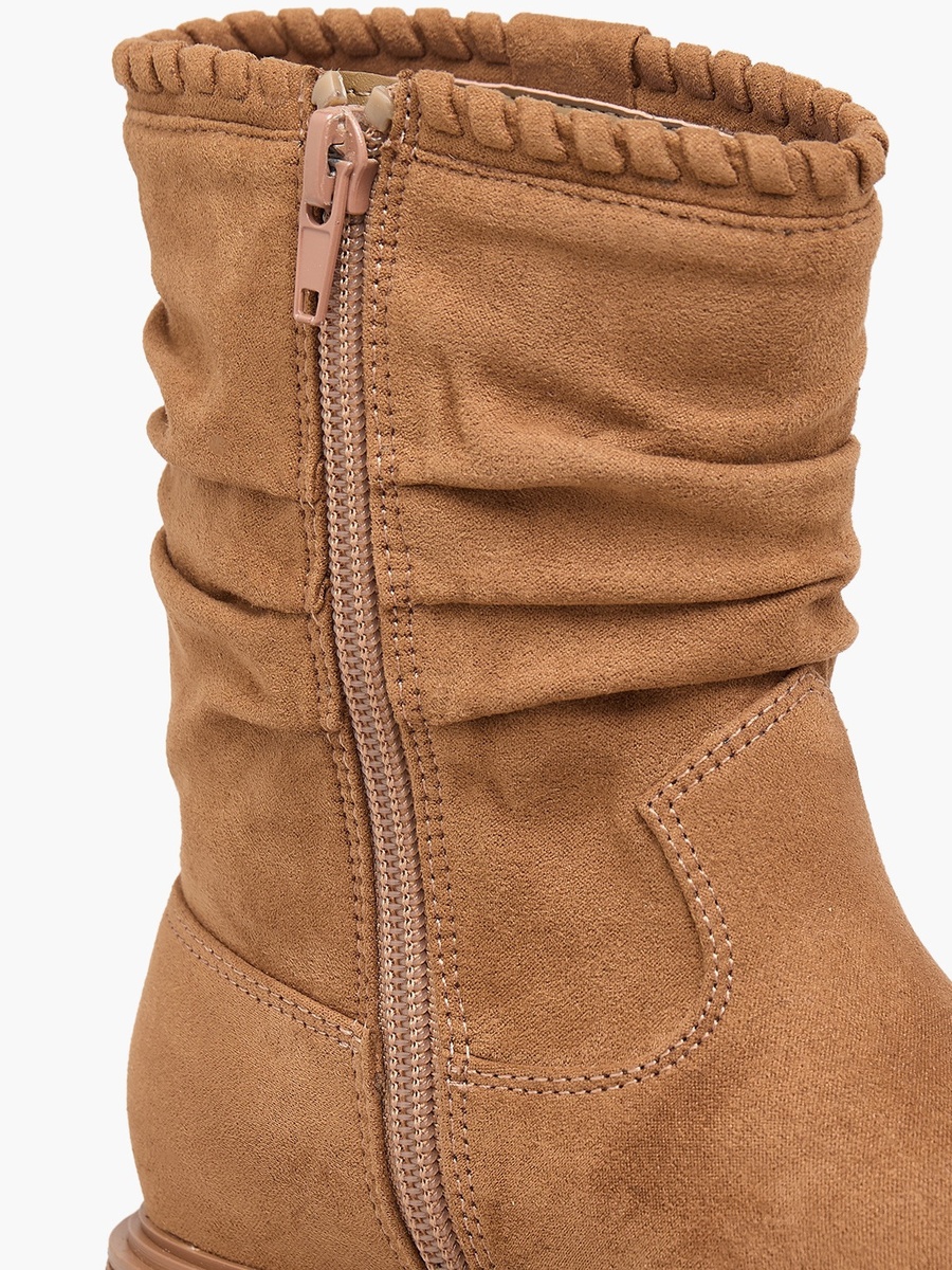Girls Tassel Detail Ankle Boots
