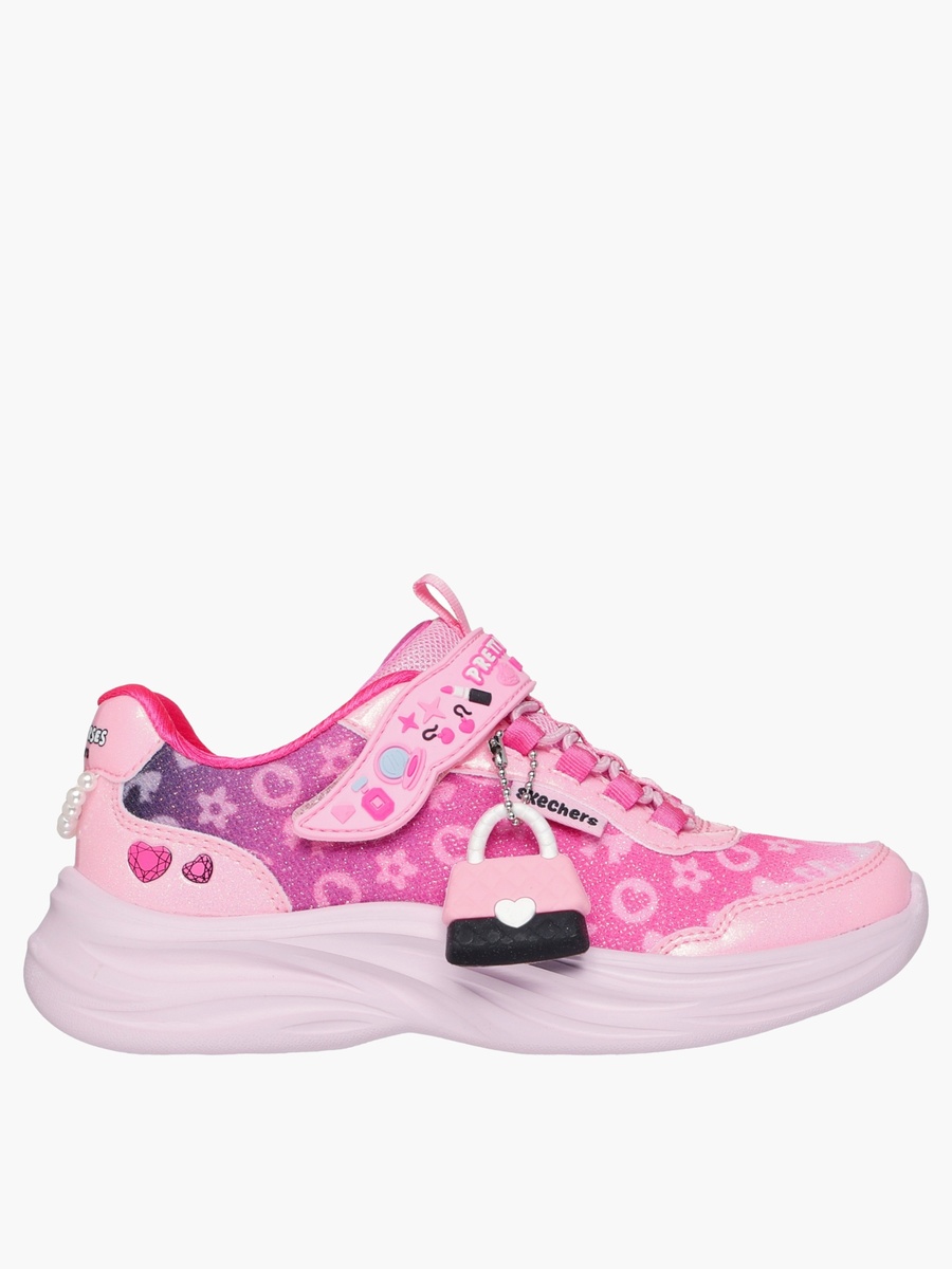 Girls Ljo Power Jams Hook and Loop Sports Shoes