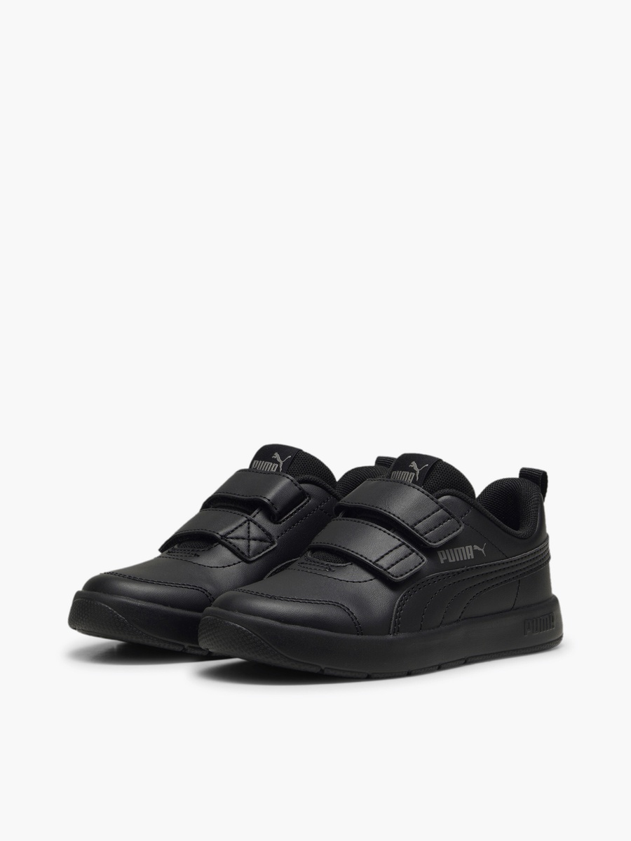 Kids Courtflex V3 Ps Hook and Loop Ankle Sneakers