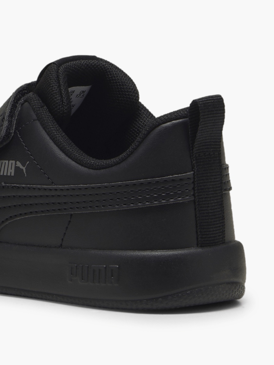 Kids Courtflex V3 Ps Hook and Loop Ankle Sneakers