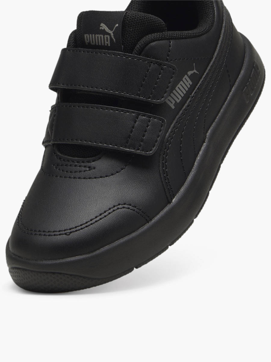 Kids Courtflex V3 Ps Hook and Loop Ankle Sneakers