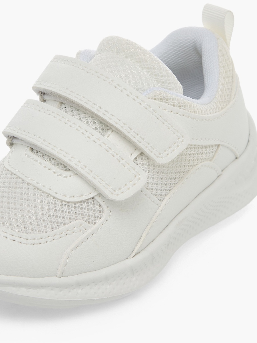 Girls Hook and Loop Ankle Sneakers