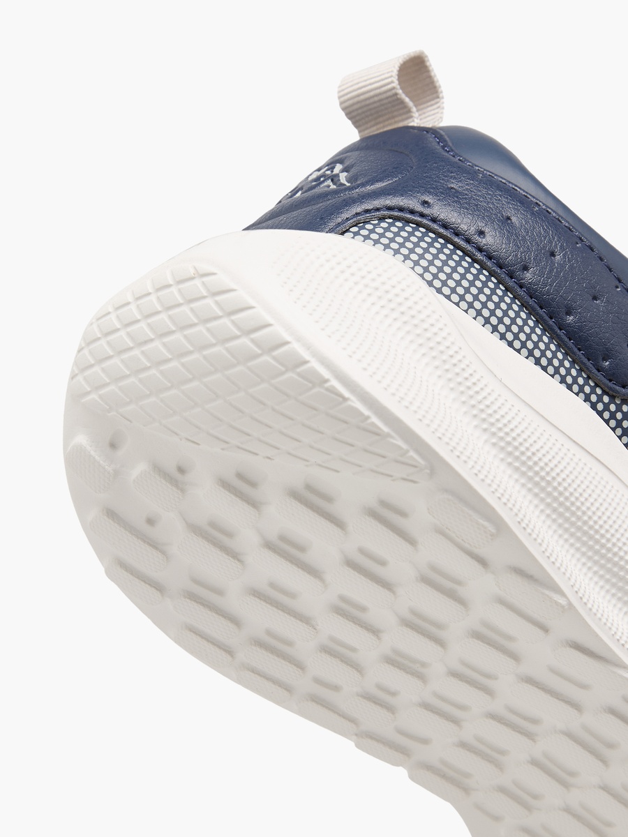 Boys Panelled Hook and Loop Sports Shoes