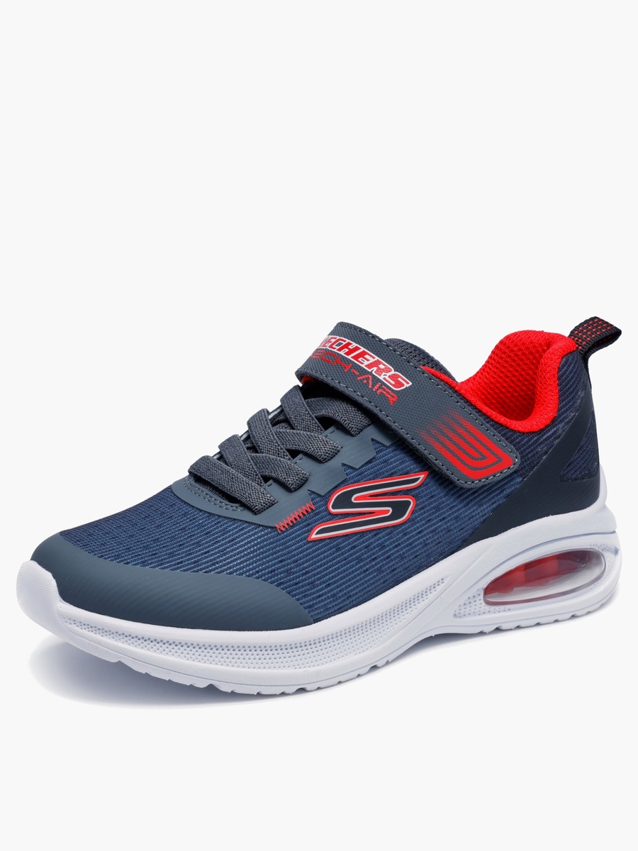 Boys Microspec Max Advance Hook and Loop Sports Shoes